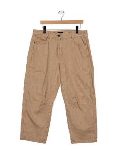 Pre-owned Me+em High-rise Wide Leg Jeans In Neutrals