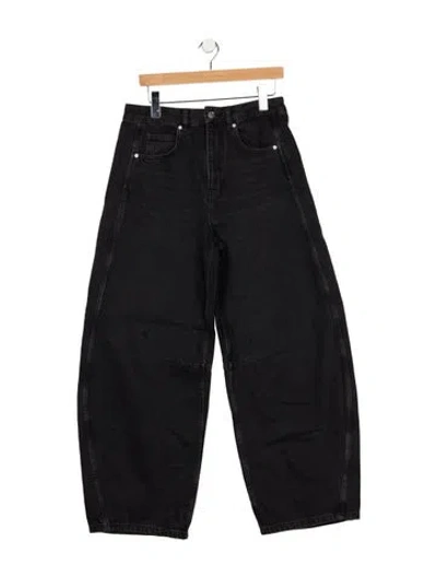 Pre-owned Me+em High-rise Wide Leg Jeans W/ Tags In Black