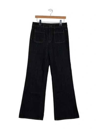 Pre-owned Me+em High-rise Wide Leg Jeans W/ Tags In Blue