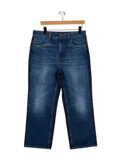 Pre-owned Me+em High-rise Wide Leg Jeans W/ Tags In Blue