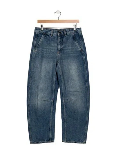 Pre-owned Me+em High-rise Wide Leg Jeans W/ Tags In Blue