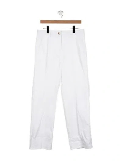 Pre-owned Me+em High-rise Wide Leg Jeans W/ Tags In White