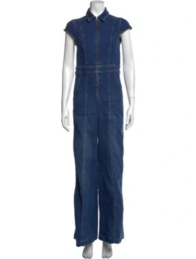 Pre-owned Me+em Jumpsuit In Blue
