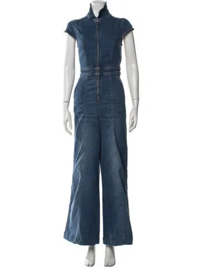 Pre-owned Me+em Jumpsuit In Blue