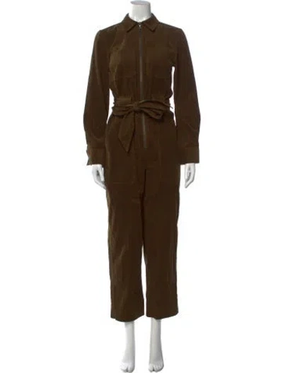 Pre-owned Me+em Jumpsuit In Brown