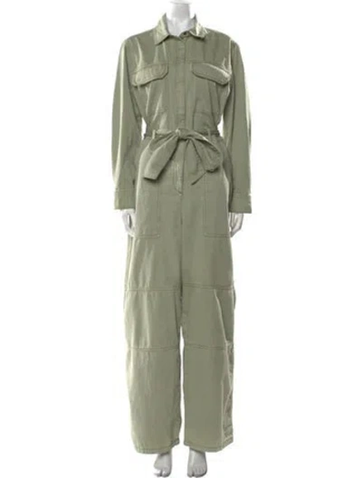 Pre-owned Me+em Jumpsuit In Green