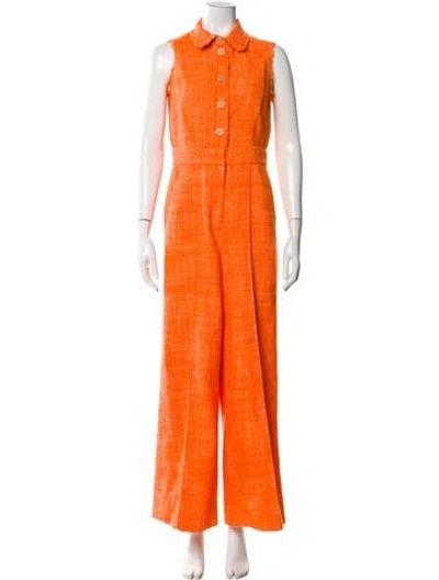Pre-owned Me+em Jumpsuit In Orange