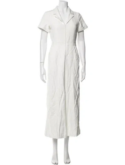 Pre-owned Me+em Jumpsuit W/ Tags In White