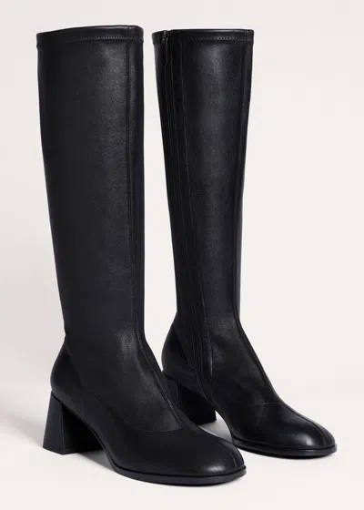 Me+em Knee-high Stretch Boot Black