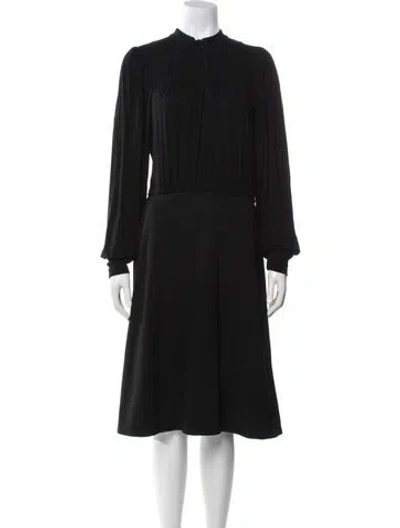 Pre-owned Me+em Knee-length Dress In Black
