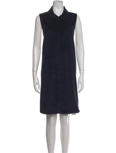 Pre-owned Me+em Knee-length Dress In Blue