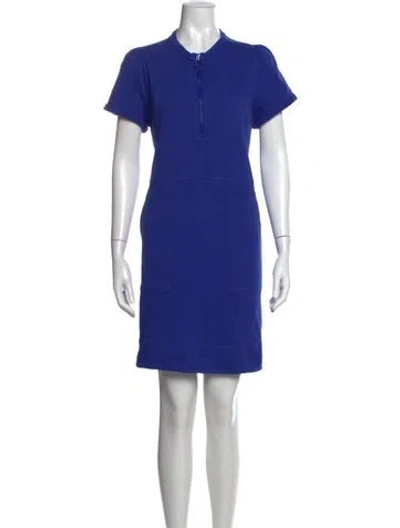 Pre-owned Me+em Knee-length Dress In Blue