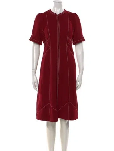 Pre-owned Me+em Knee-length Dress In Red