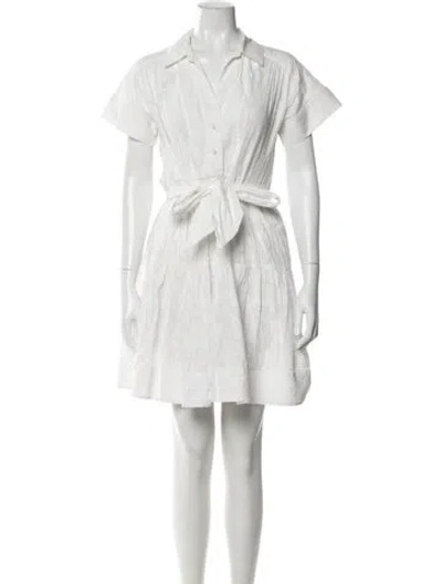 Pre-owned Me+em Knee-length Dress In White