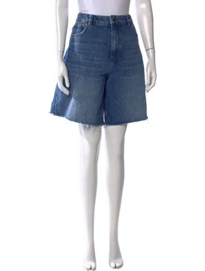Pre-owned Me+em Knee-length Shorts In Blue