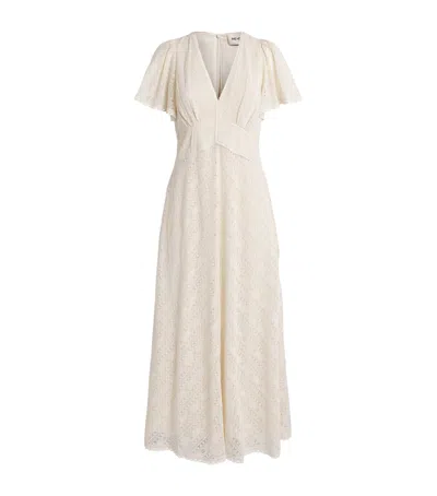 Me+em Lace Maxi Dress In Ivory