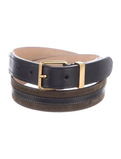 Pre-owned Me+em Leather Belt In Multi