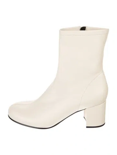 Pre-owned Me+em Leather Boots In Neutrals