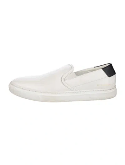 Pre-owned Me+em Leather Sneakers In White