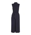 Me+em Linen-blend Belted Jumpsuit