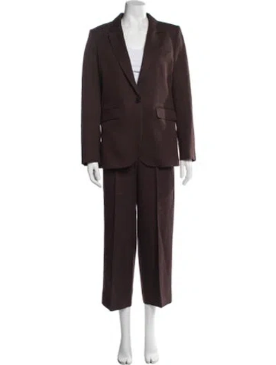 Pre-owned Me+em Linen Set In Brown