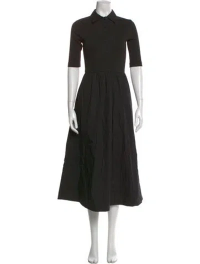 Pre-owned Me+em Long Dress In Black