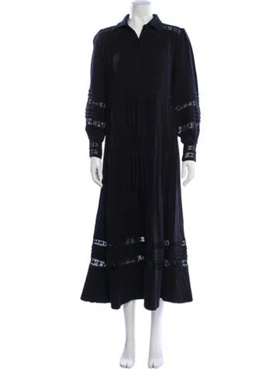 Pre-owned Me+em Long Dress In Black
