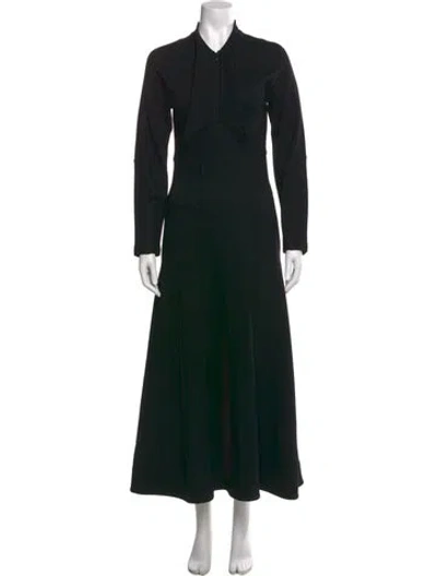 Pre-owned Me+em Long Dress In Black