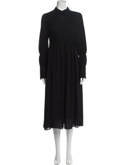 Pre-owned Me+em Long Dress In Black