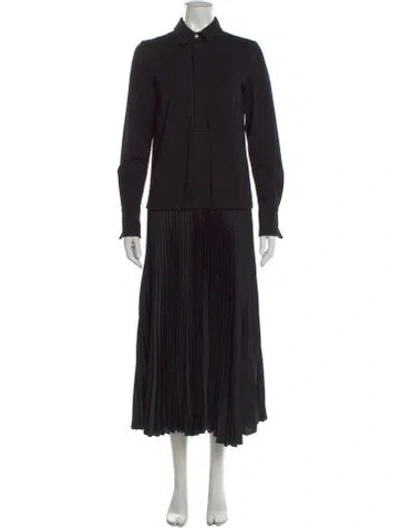 Pre-owned Me+em Long Dress In Black