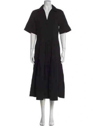 Pre-owned Me+em Long Dress In Black