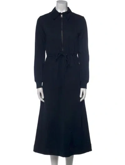 Pre-owned Me+em Long Dress In Blue