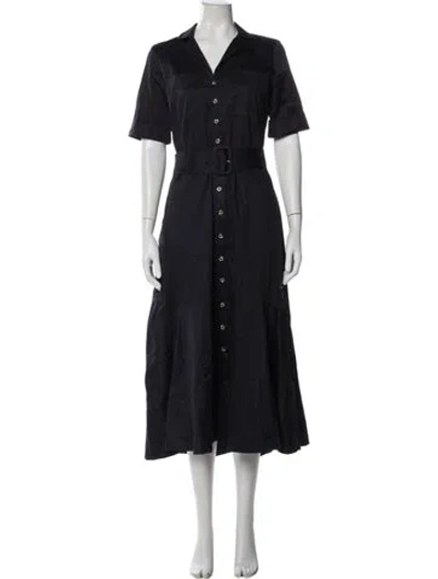 Pre-owned Me+em Long Dress In Blue