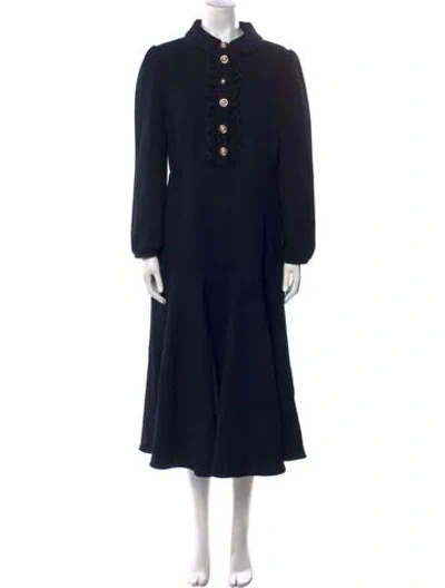Pre-owned Me+em Long Dress In Blue