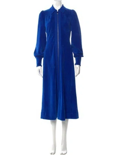 Pre-owned Me+em Long Dress In Blue