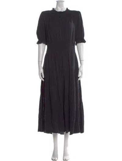 Pre-owned Me+em Long Dress In Blue