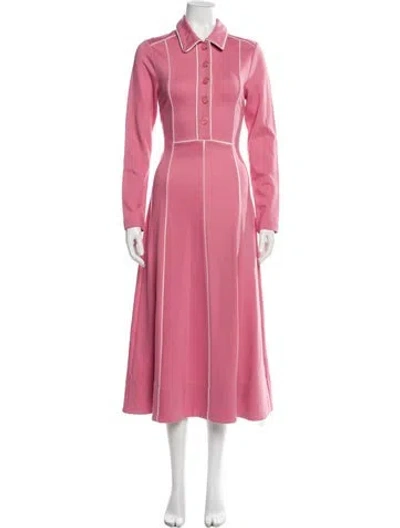 Pre-owned Me+em Long Dress In Pink