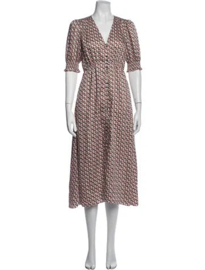 Pre-owned Me+em Long Dress In Pink