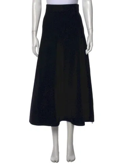 Pre-owned Me+em Long Skirt In Black