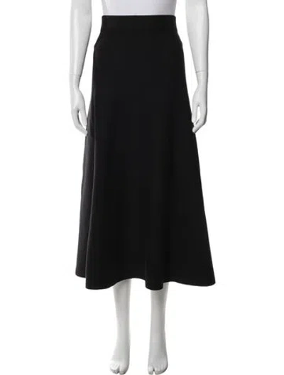 Pre-owned Me+em Long Skirt In Black
