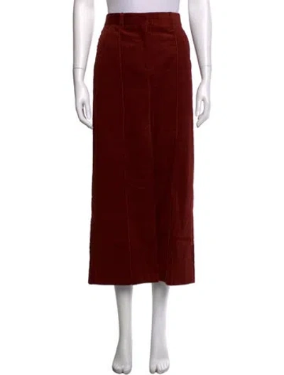 Pre-owned Me+em Long Skirt In Brown