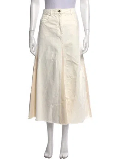 Pre-owned Me+em Long Skirt In Neutral