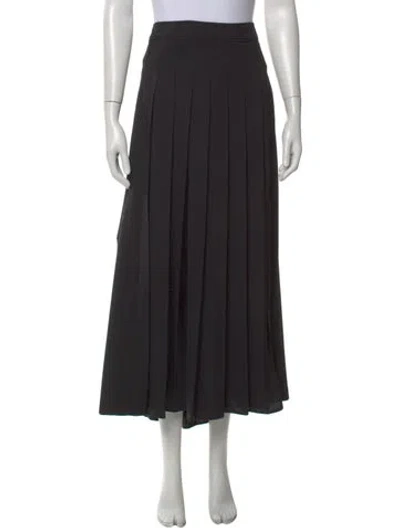 Pre-owned Me+em Long Skirt W/ Tags In Black