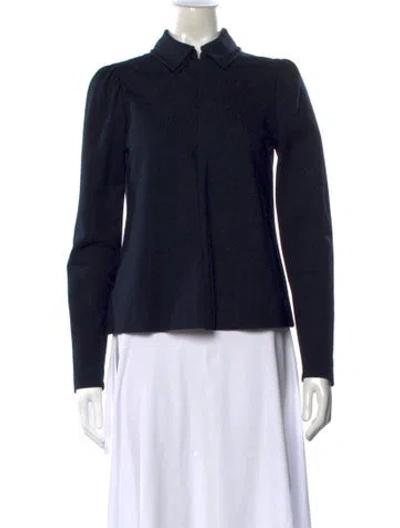 Pre-owned Me+em Long Sleeve Top In Black