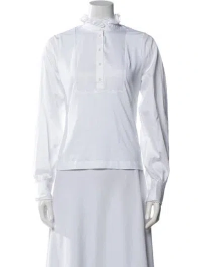 Pre-owned Me+em Long Sleeve Top W/ Tags In White