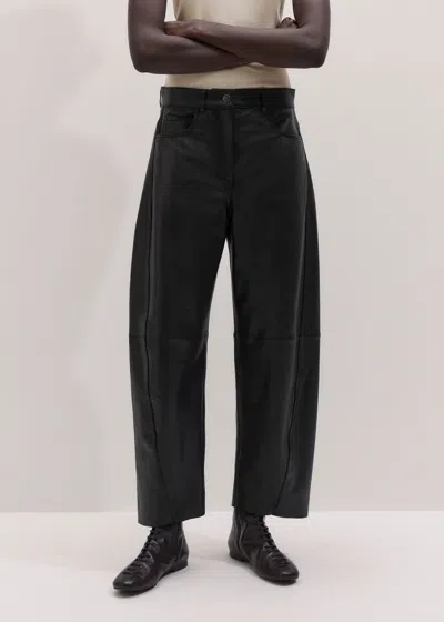 Me+em Luxe Barrel Pant In Black