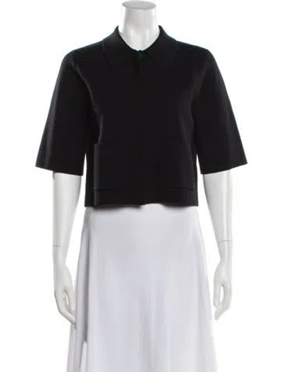 Pre-owned Me+em Merino Wool Bolero W/ Tags In Black