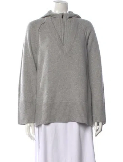 Pre-owned Me+em Merino Wool Crew Neck Sweater In Grey