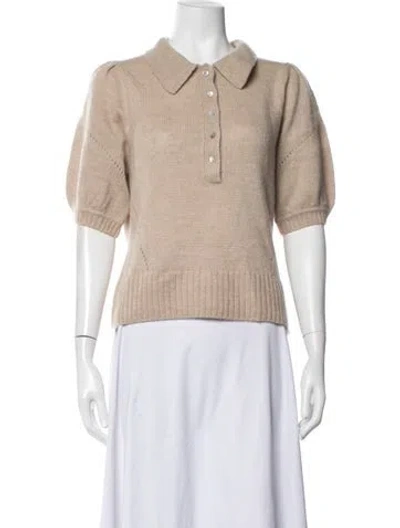 Pre-owned Me+em Merino Wool Sweater W/ Tags In Neutrals