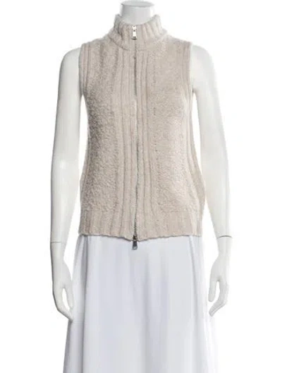 Pre-owned Me+em Merino Wool Turtleneck Sweater In Neutral